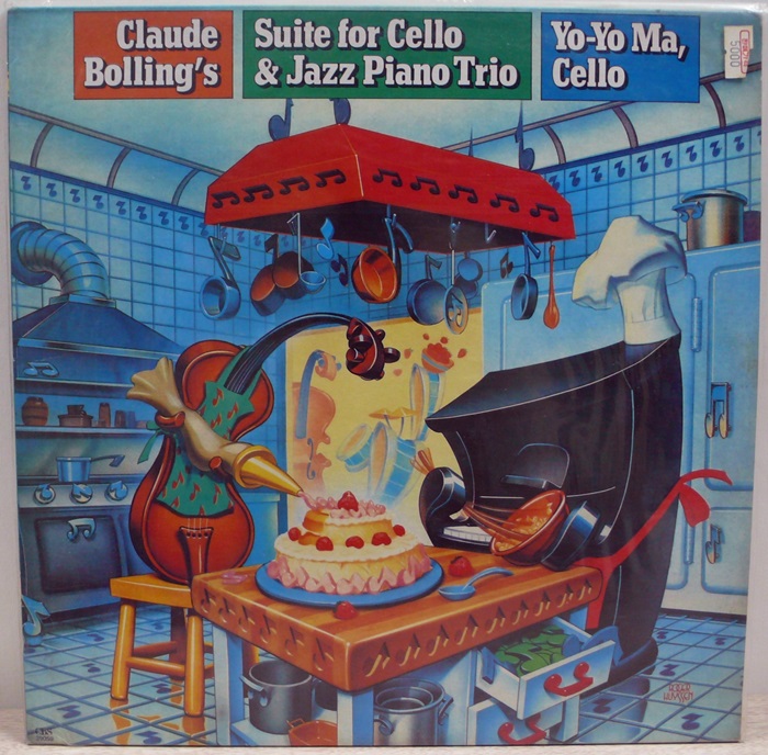 CLAUDE BOLLING&#039;S SUITE FOR CELLO &amp; JAZZ PIANO TRIO YO-YO MA, CELLO
