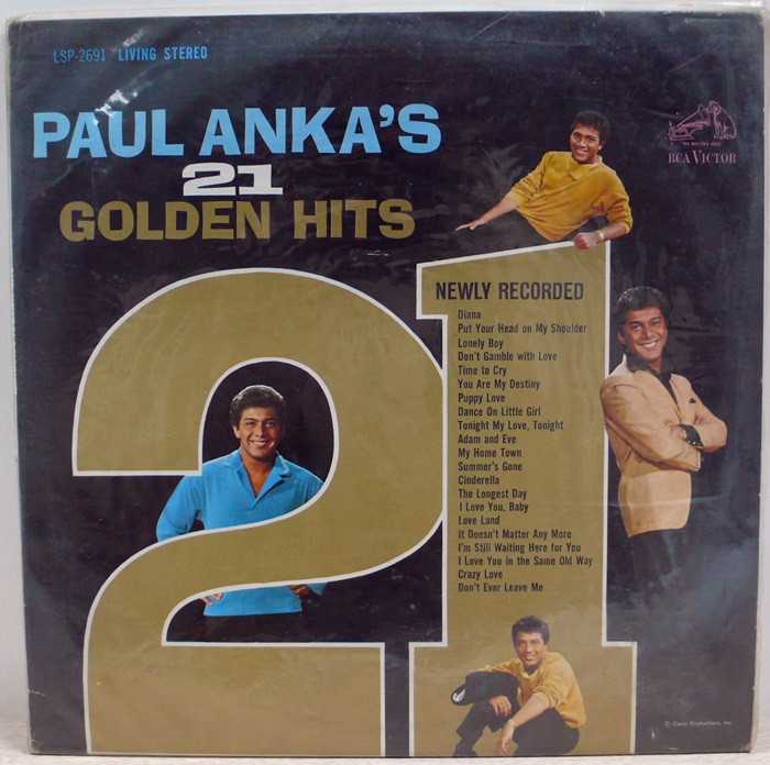 PAUL ANKA&#039;S / 21 GOLDEN HITS