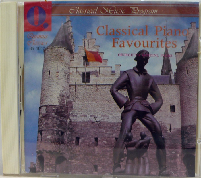 Classical Piano Favourites CD