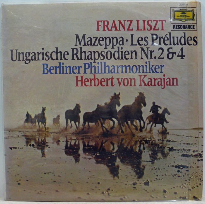 FRANZ LISZT : Mazeppa, Les Preludes, Ungarische Rhapsodien Nr.2 &amp; 4