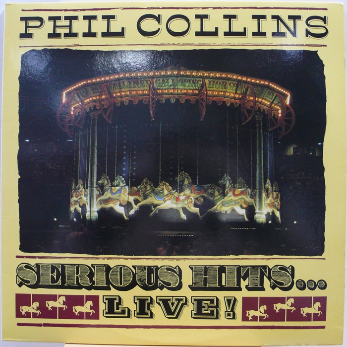 PHIL COLLINS / SERIOUS HITS.. LIVE! 2LP