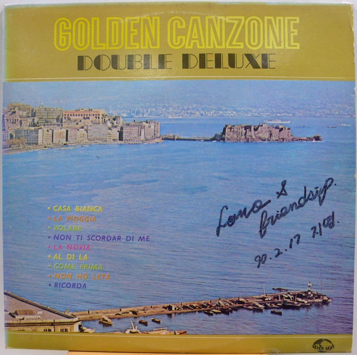 GOLDEN CANZONE(칸소네) / DOUBLE DELUXE 2LP