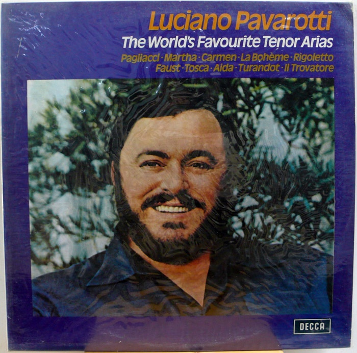 LUCIANO PAVAROTTI / THE WORLD&#039;S FAVOURITE TENOR ARIAS