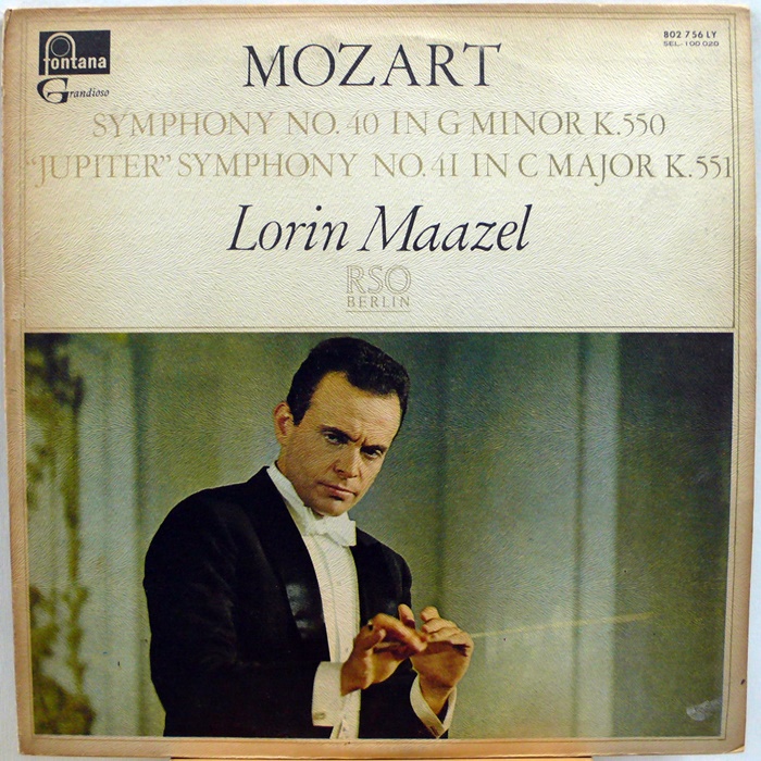 Mozart : Symphony No.40 &amp; 41 &quot;Jupiter&quot; Lorin Maazel