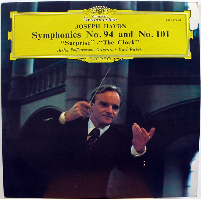JOSEPH HAYDN : Sinfonies No.94 and No.101 &quot;Surprise&quot; &quot;The Clock&quot; Karl Richter