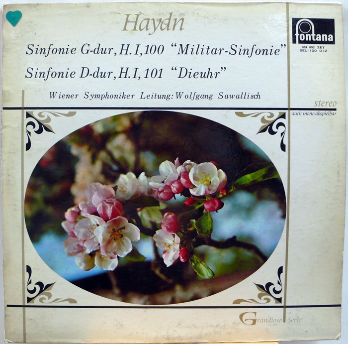 Haydn : Sinfonie G-dur, H.I,100 &quot;Militar-Sinfonie&quot;, Sinfonie D-dur, H.I,101 &quot;Dieuhr&quot; Wolfgang Sawallisch