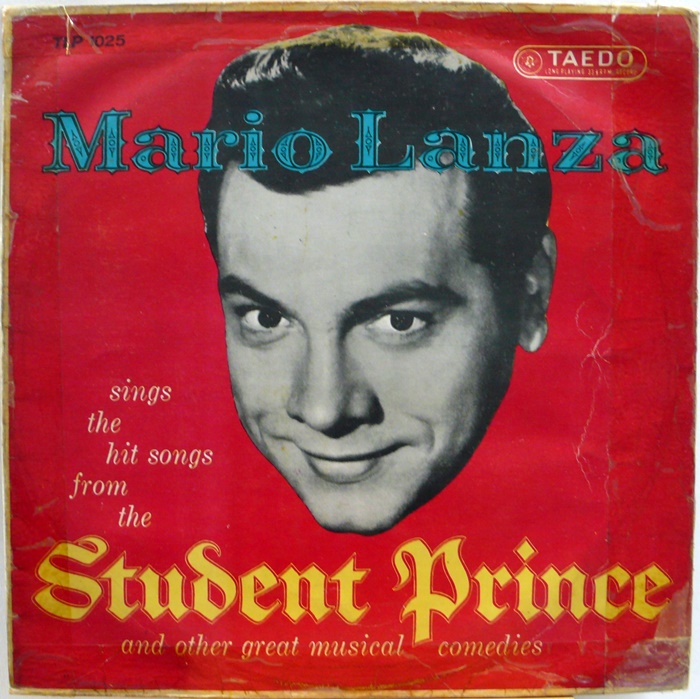 MARIO LANZA / SINGS THE HIT SONGS FROM THE STUDENT PRINCE