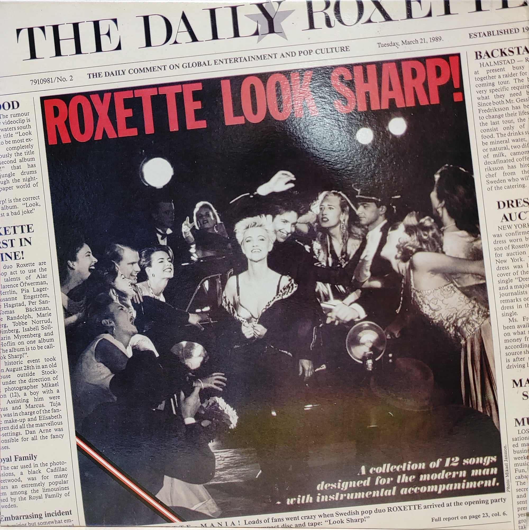 ROXETTE / LOOK SHARP!