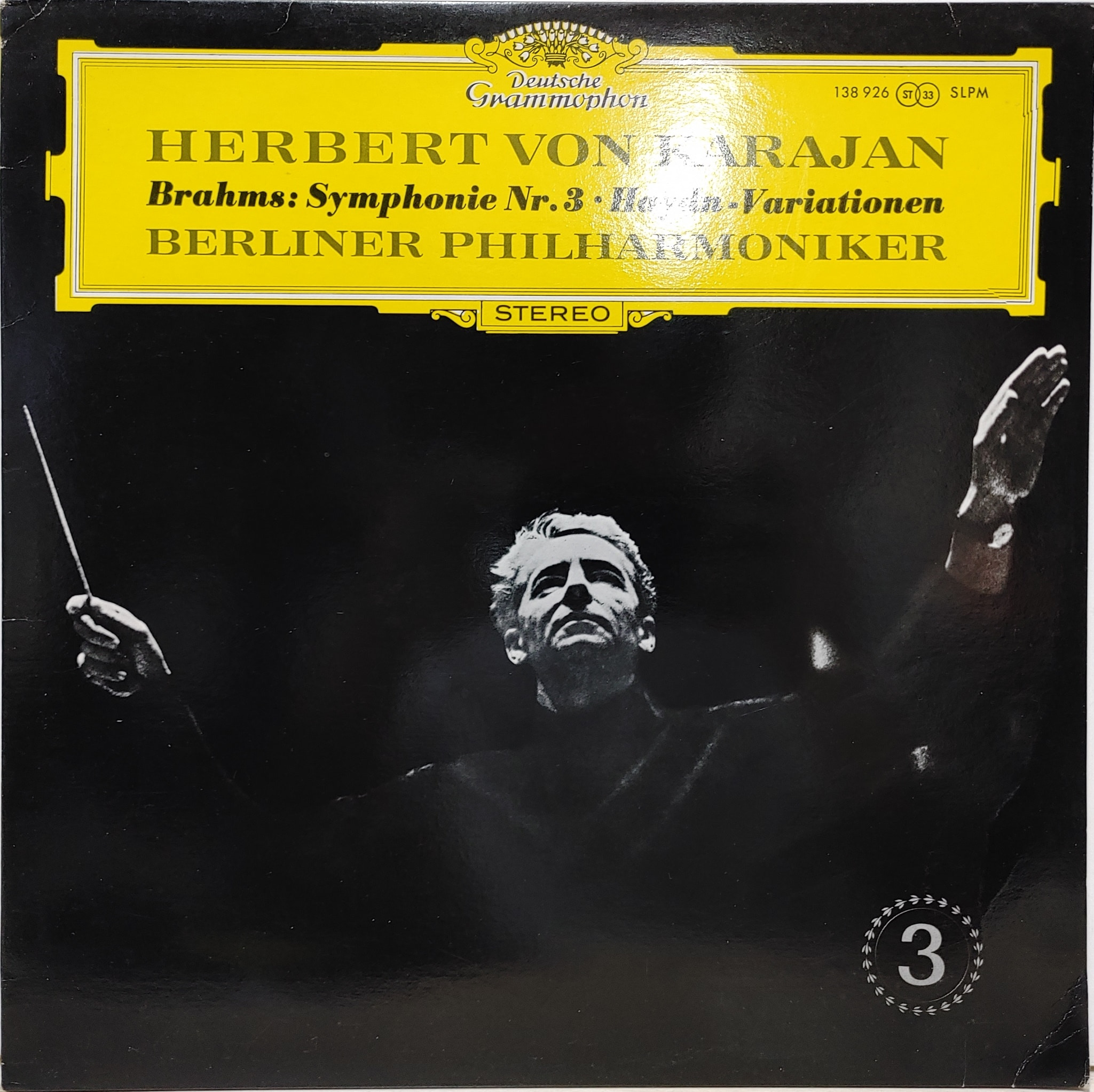 Brahms / Symphony No.3, Haydn-Variationen Herbert Von Karajan