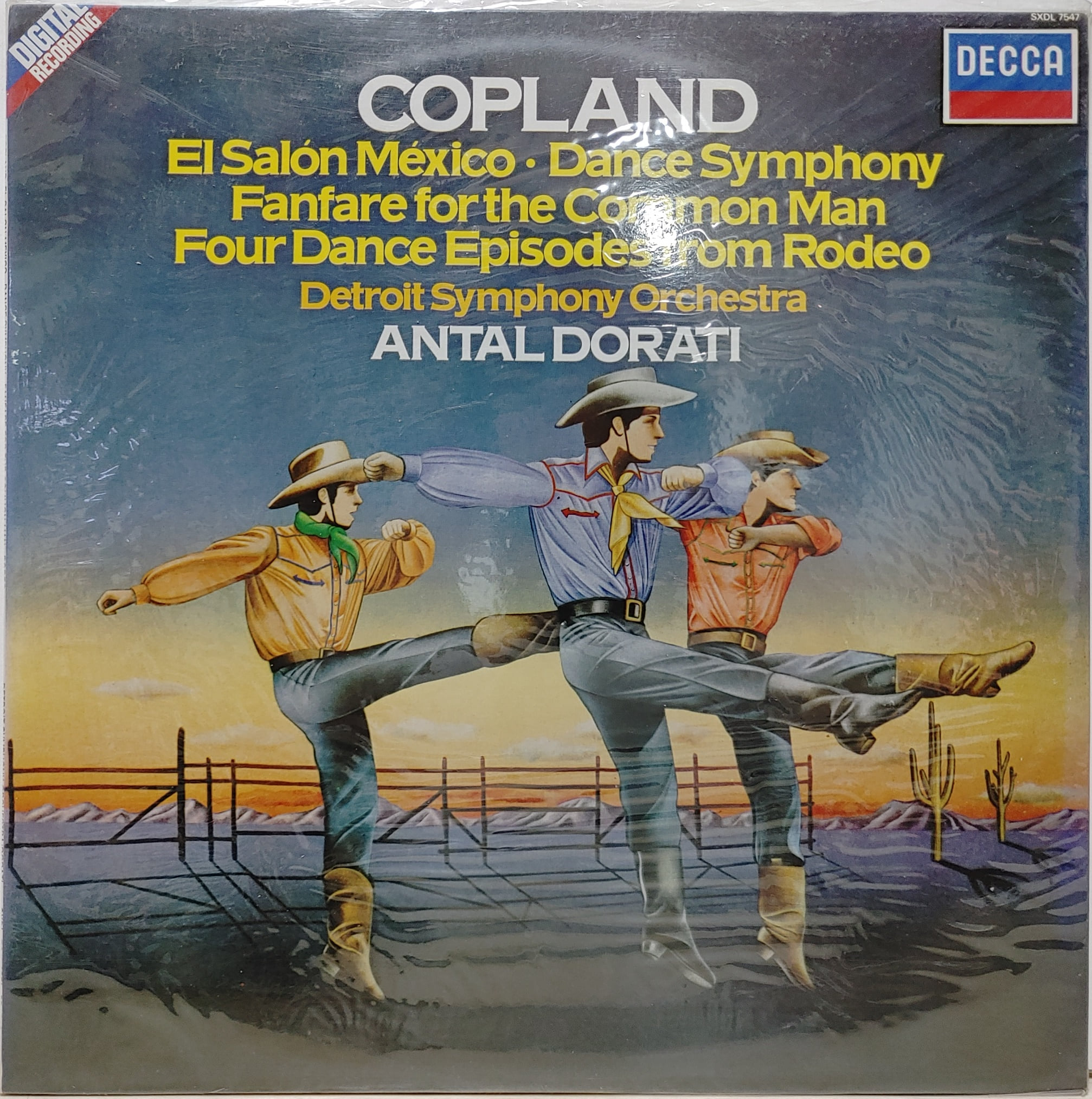 Copland / Dance Symphony, El Salon Mexico, Fanfare for the Common Man, Rodeo Antal Dorati