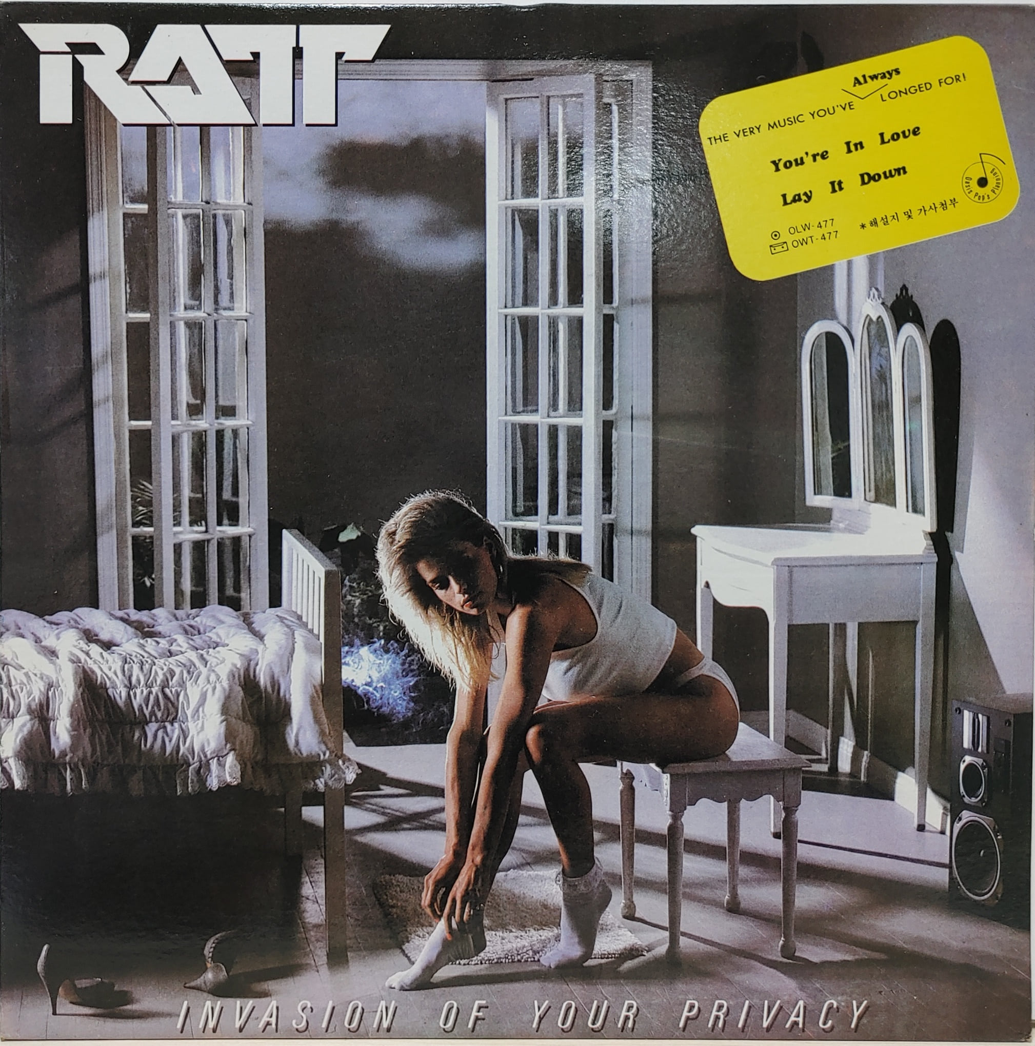 RATT / INVASION OF YOUR PRIVACY