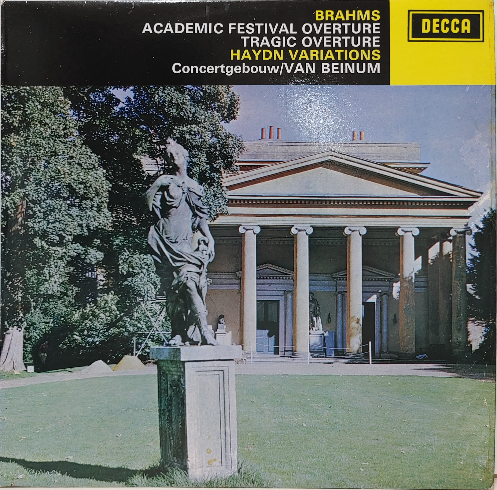 Brahms / Academic Festival Overture, Tragic Overture Eduard Van Beinum