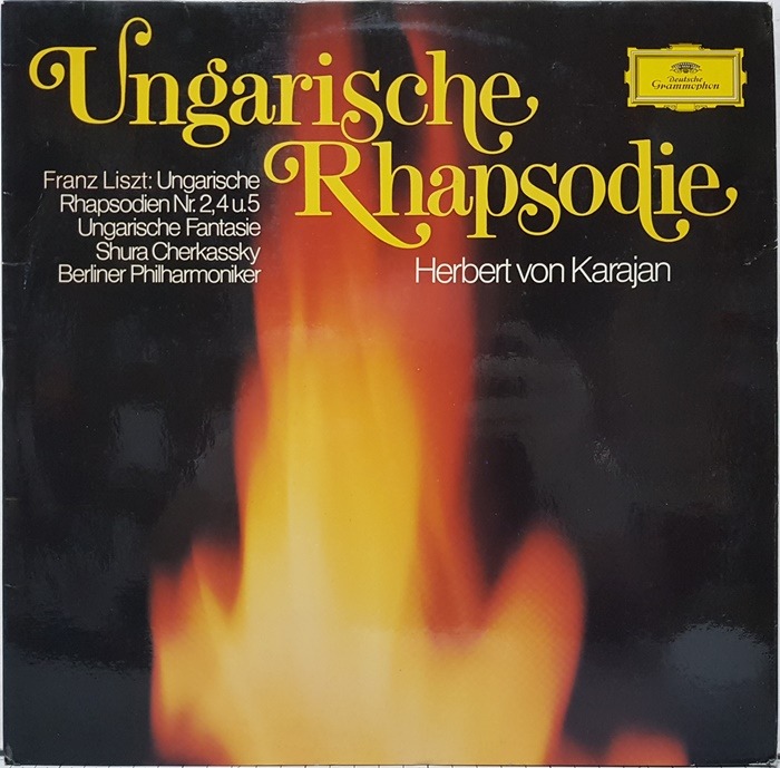 LISZT / UNGARISCHE RHAPSODIEN Herbert von Karajan(수입)