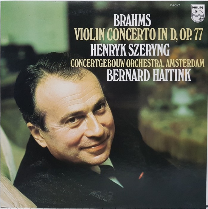 Brahms : Violin Concerto in D, Op.77 Henryk Szeryng / Bernard Haitink(수입)