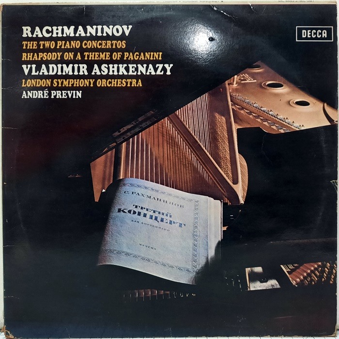Rachmaninov / The Two Paino Concertos Vladimir Ashkenazy 2LP