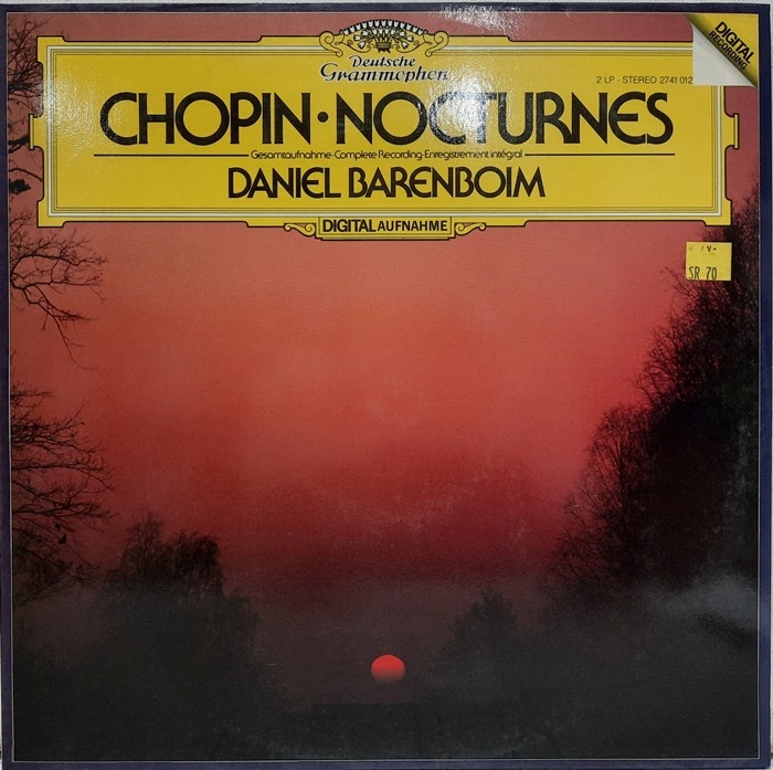 Chopin : Nocturnes / Daniel Barenboim 2LP(수입)