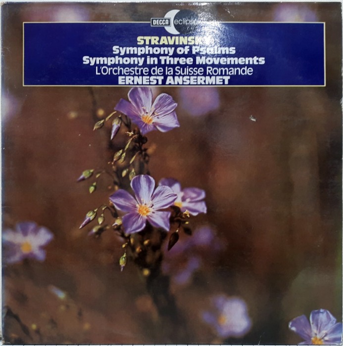STRAVINSKY : Symphony of Psalms, Symphony in Three Movements