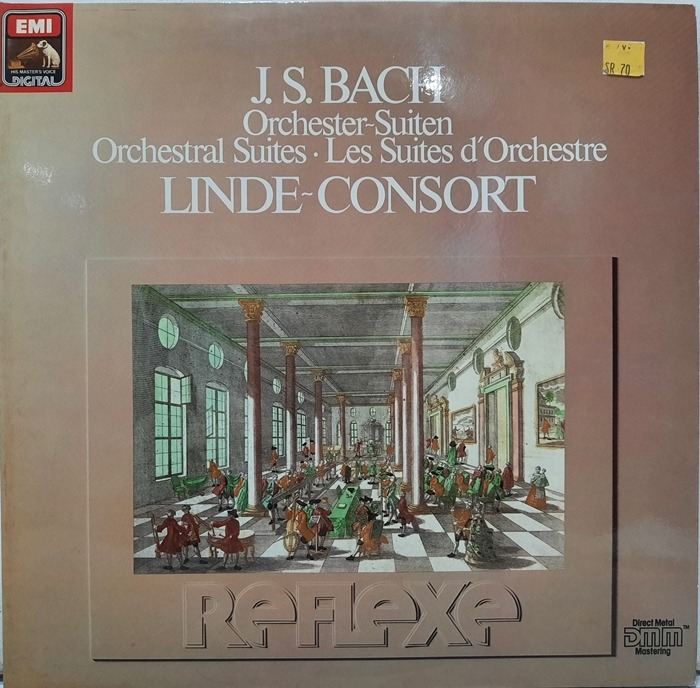 J.S.Bach : Hans-Martin LINDE CONSORT 2LP(수입)