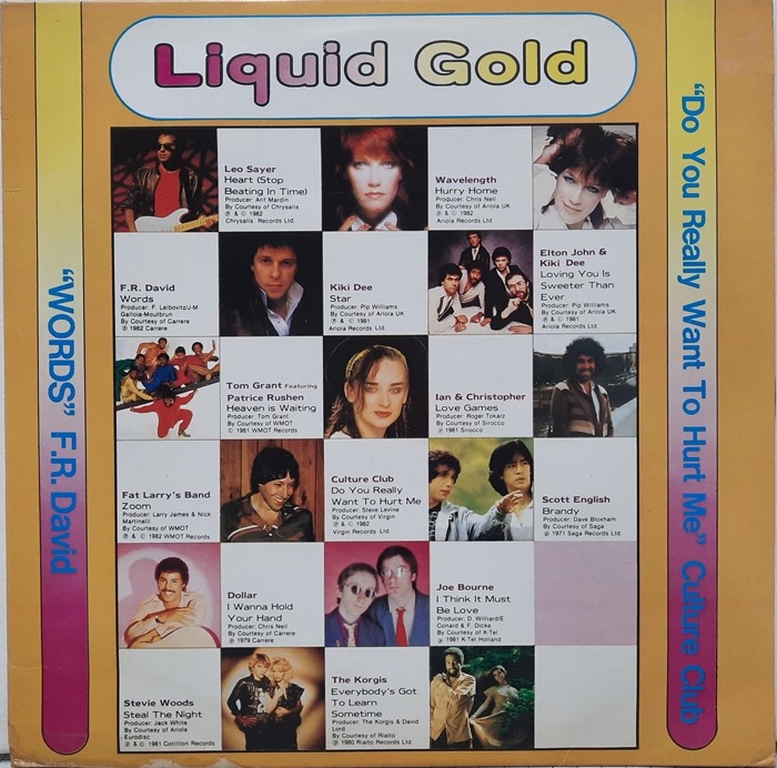 Liquid Gold / Culture Club Do You Really Wanna Hurt Me