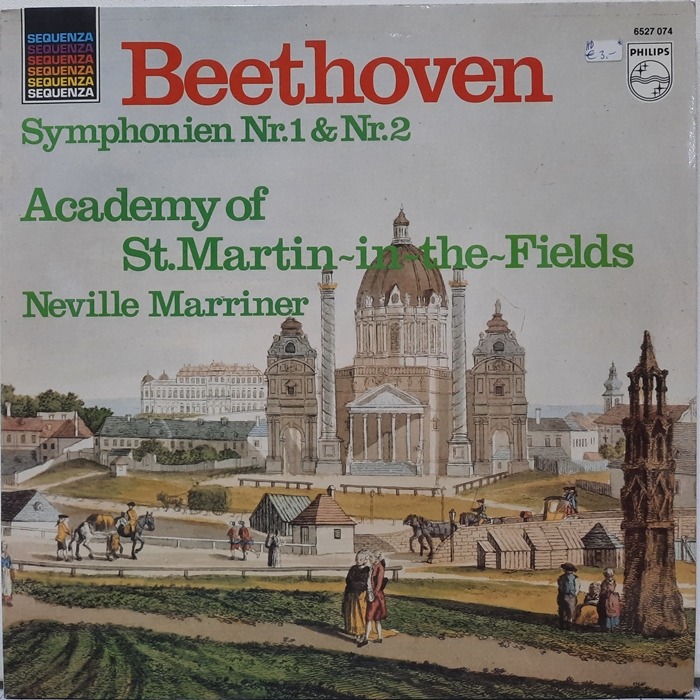Beethoven / Symphonien Nr.1 &amp; Nr.2 Neville Marriner(수입)