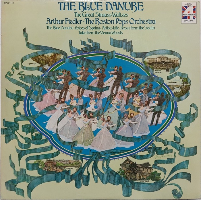 THE BLUE DANUBE / The Great Strauss Waltzes Arthur Fiedler(수입)