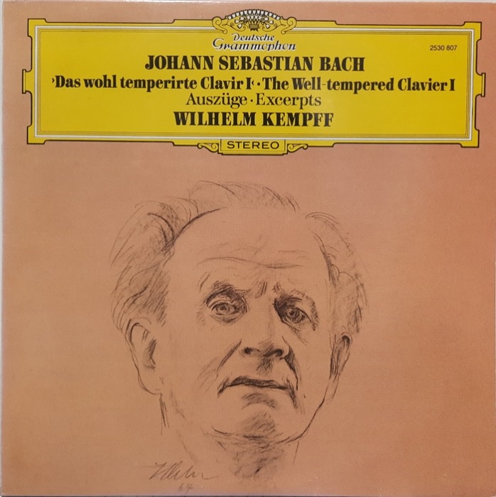Johann Sebastian Bach / The Well-tempered Clavier I Excerpts Wilhelm Kempff