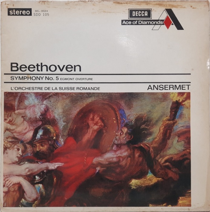 Beethoven / Symphony No.5, Egmont Overture Ernest Ansermet