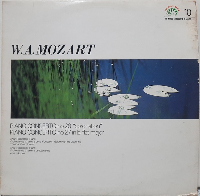MOZART / PIANO CONCERTO no.26 no.27