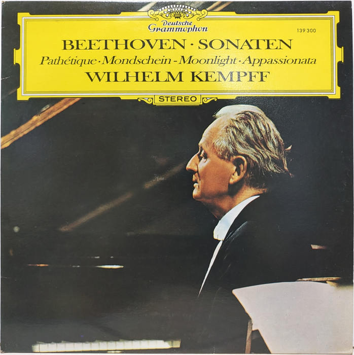 Beethoven / Sonaten &quot;Pathetique&quot;, &quot;Mondschein-Sonate&quot;, &quot;Appassionata Wilhelm Kempff