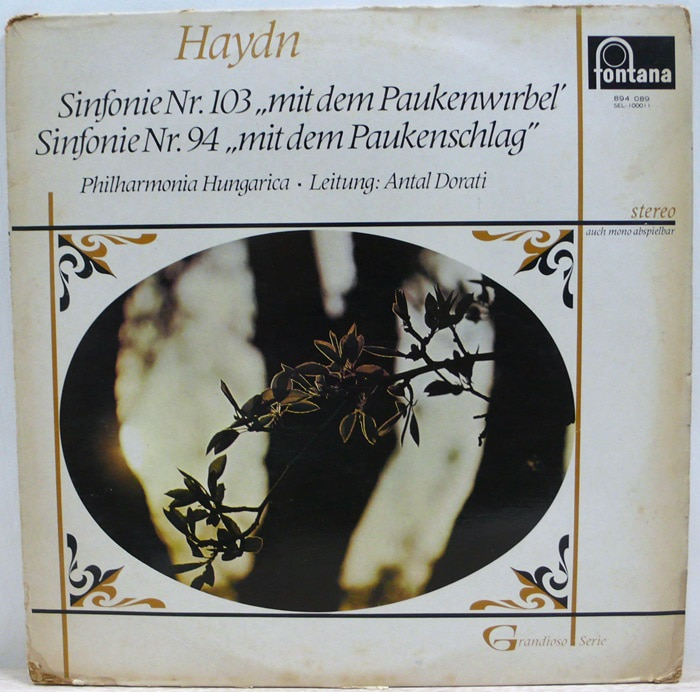 Haydn Sinfonie Nr.103 &quot;mit dem Paukenwirbel&#039;, Nr.94 &quot;mit dem Paukenschlag&quot;