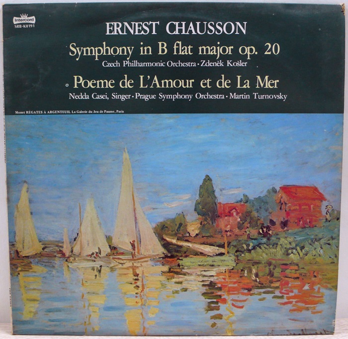 ERNEST CHAUSSON / Symphony in B flat major op. 20