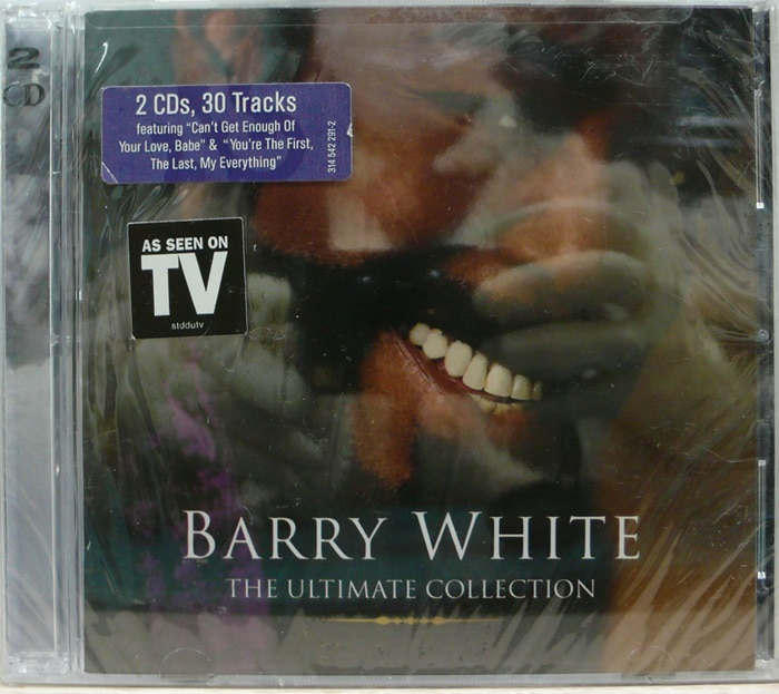 BARRY WHITE CD(미개봉)