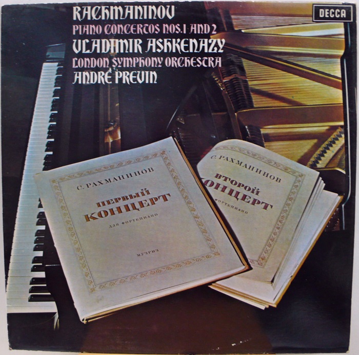 Rachmaninov : Piano Concertos Nos.1 AND 2 / Vladimir Ashkenazy / Andre Previn