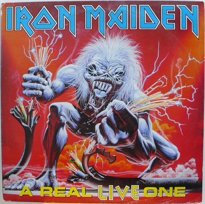 IRON MAIDEN / A REAL LIVE ONE