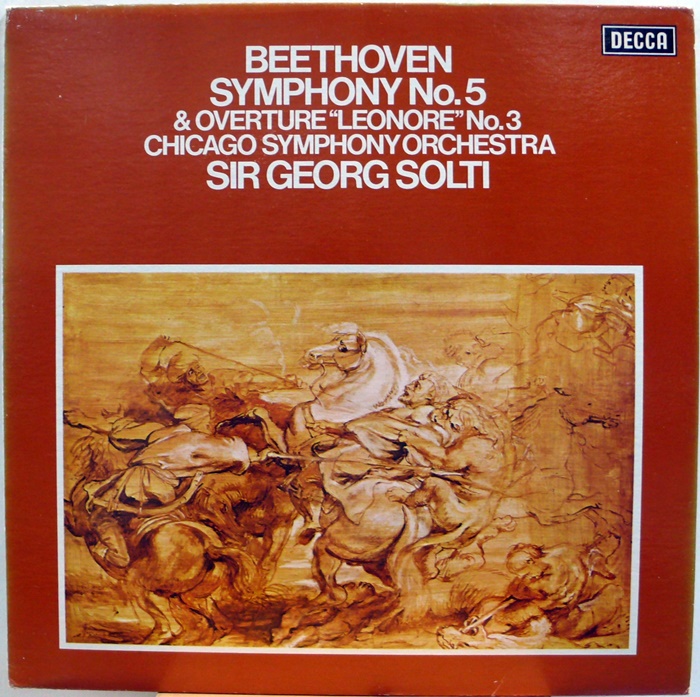 Beethoven : Symphony No.5 &amp; Overture &quot;Leonore&quot; No.3 / Sir Georg Solti