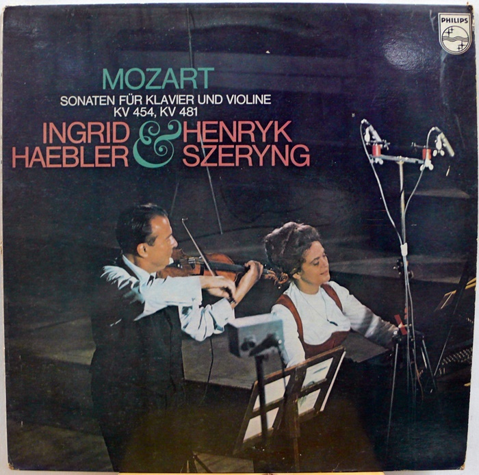 Mozart : Sonaten Fur Klavier Und Violine KV 454, KV 481 Ingrid Haebler / Henryk Szeryng