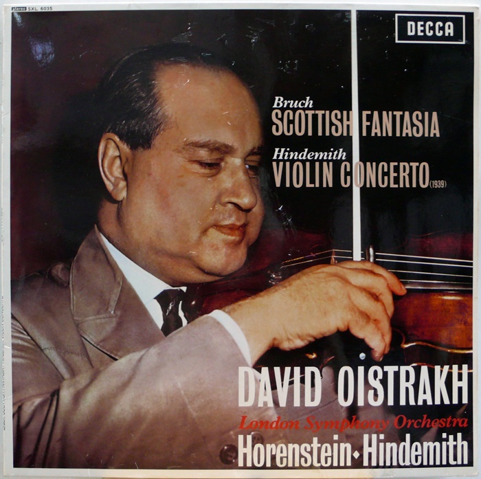 Bruch : Scottish Fantasia / Hindemith : Violin Concerto / David Oistrakh