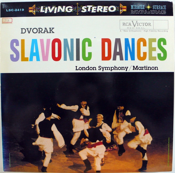 Dvorak : Slavonic Dances / Jean Martinon(수입)