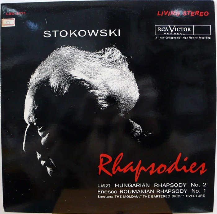 STOKOWSKI : Liszt Hungarian Rhapsodies No. 2, Enesco Roumanian Rhapsodies No. 1, Smetana(수입)