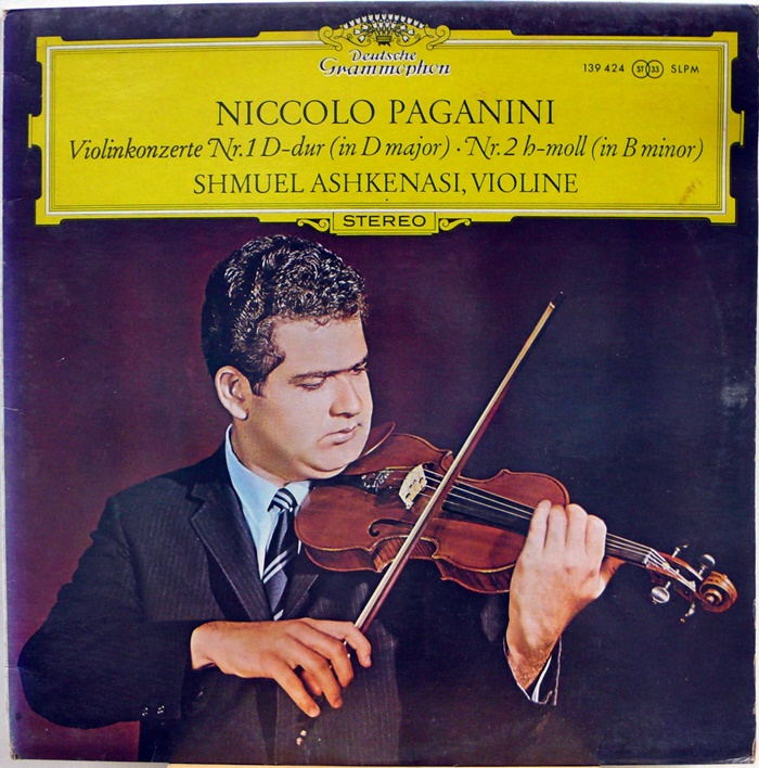Niccolo Paganini : Violinkonzerte Nr.1, 2 / Shamuel Ashkenasi