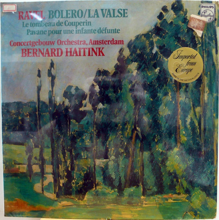 RAVEL BOLERO / LA VALSE : BERNARD HAITINK(수입 미개봉)