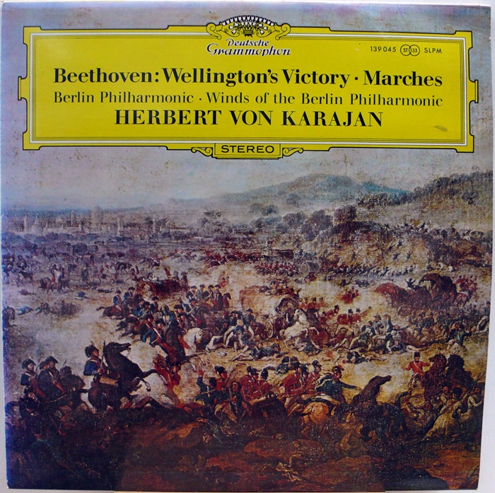 Beethoven : Wellinton&#039;s Victory, Marches / Herbert Von Karajan