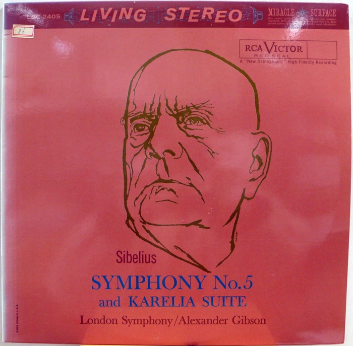 Sibelius : Symphony No.5 / Karelia Suite / Alexander Gibson(수입)