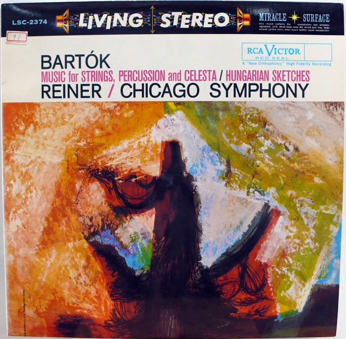 BARTOK : Music For Strings, Percussion and Celesta / Fritz Reiner / Chicago Symphony(수입)