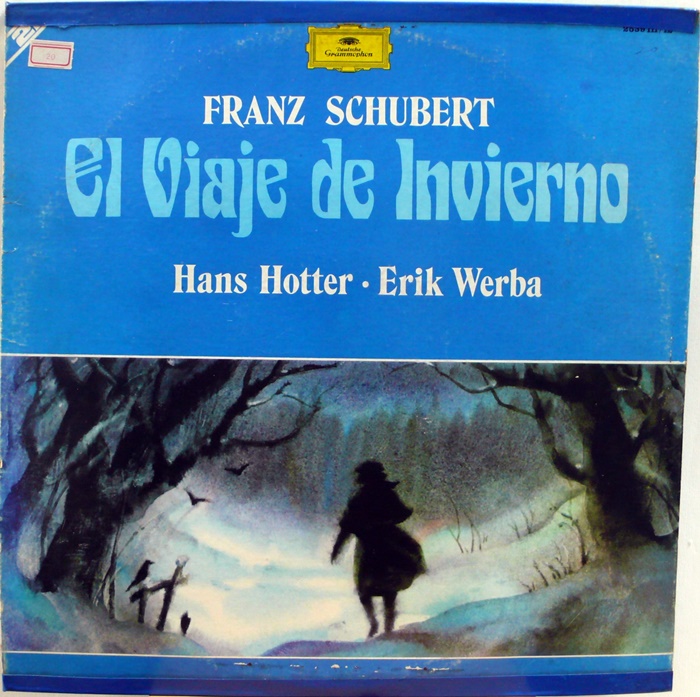 Schubert : el viaje de invierno / Hans Hotter / Erik Werba 2LP(수입)