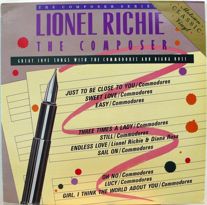 LIONEL RICHIE / GREAT LOVE SONGS WITH COMMODORES AND DIANA ROSS