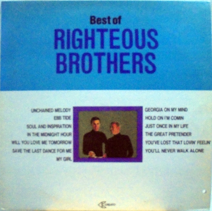 RIGHTEOUS BROTHERS / BEST OF RIGHTEOUS BROTHERS
