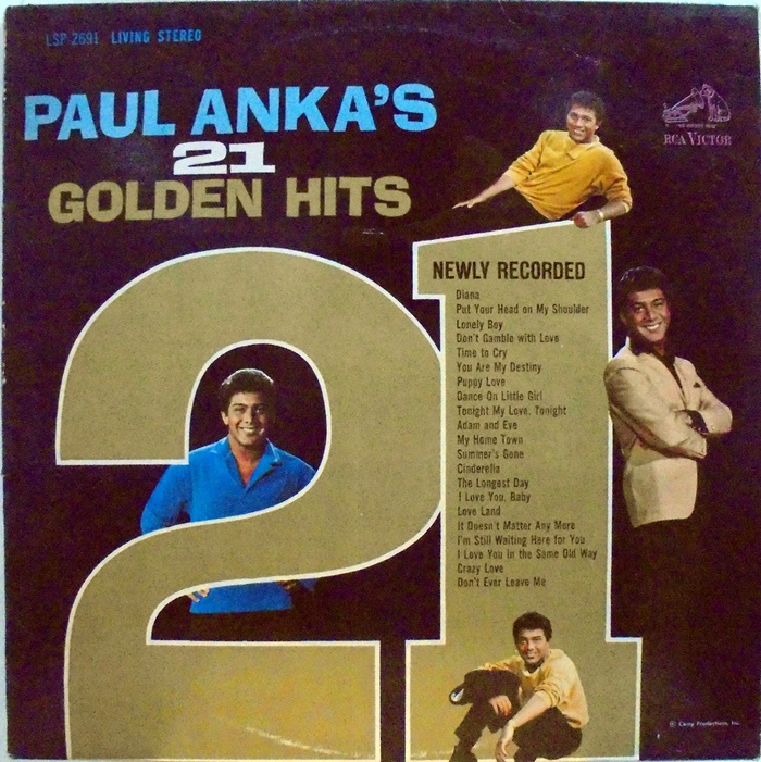 PAUL ANKA / PAUL ANKA&#039;S 21 GOLDEN HITS