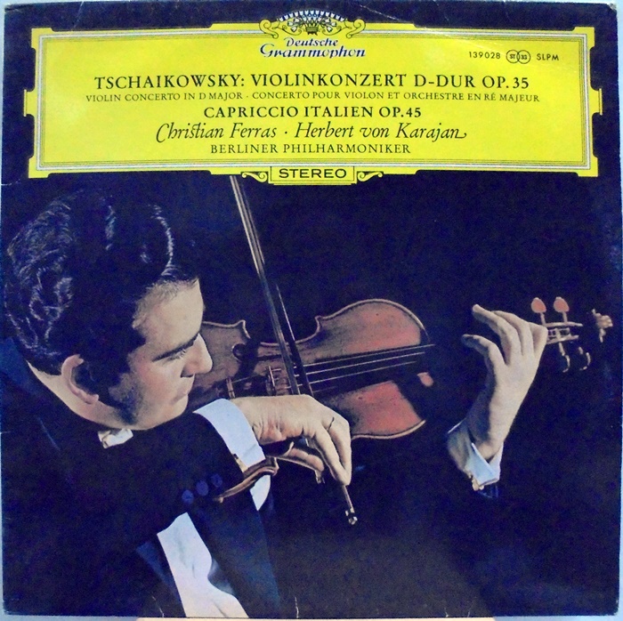Tchaikovsky : Violinkonzert D dur Op.35, Capriccio Italien Op.45 Christian Ferras