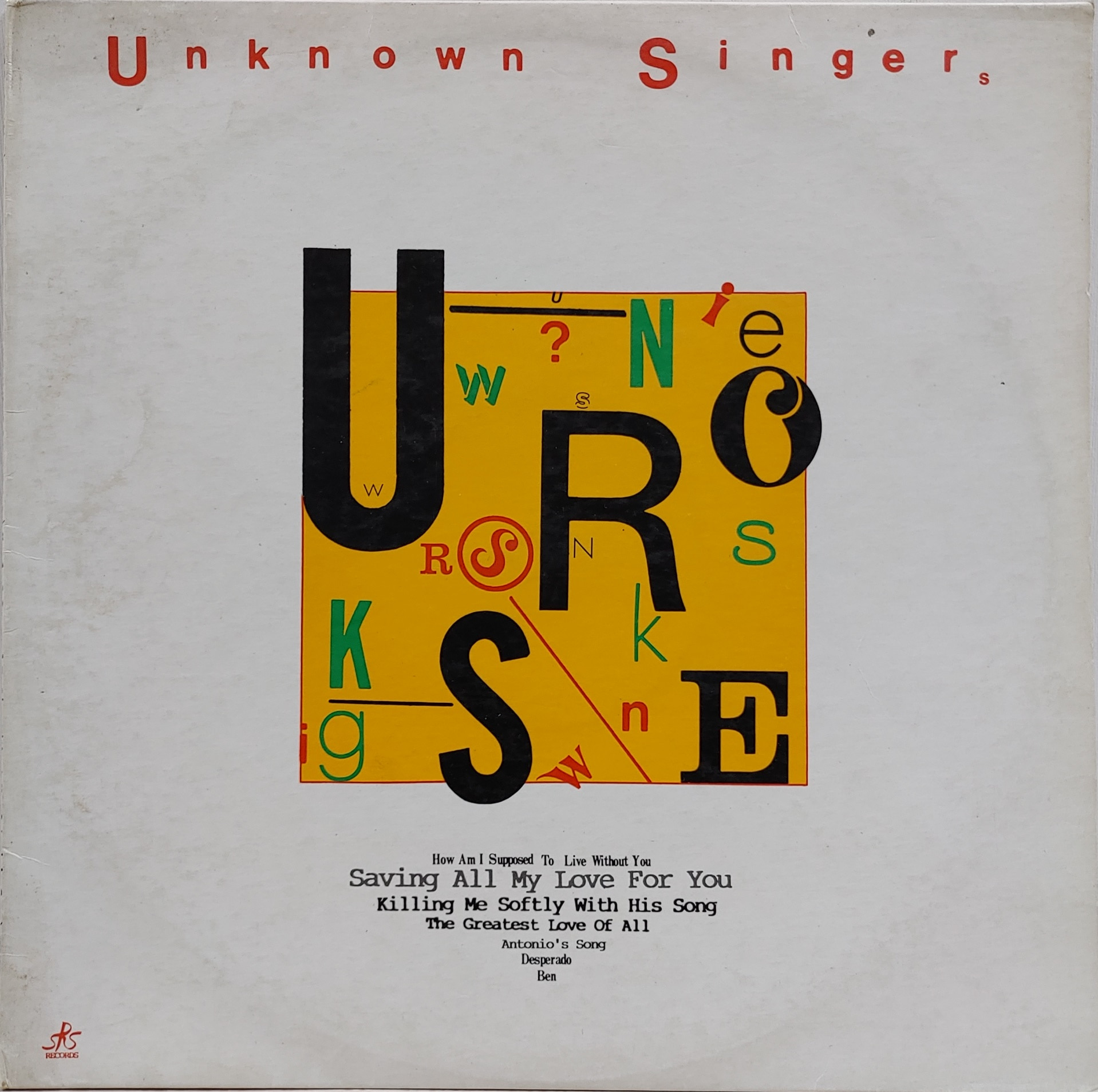Unknown singers
